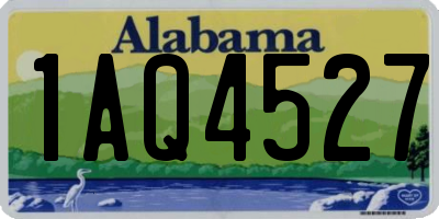 AL license plate 1AQ4527