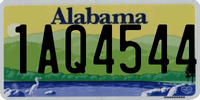 AL license plate 1AQ4544