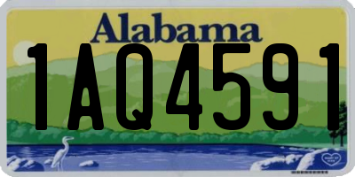 AL license plate 1AQ4591