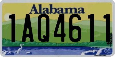 AL license plate 1AQ4611