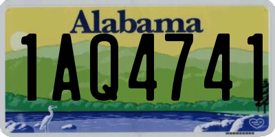 AL license plate 1AQ4741