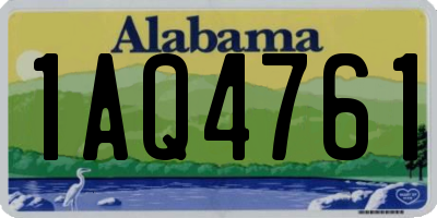 AL license plate 1AQ4761