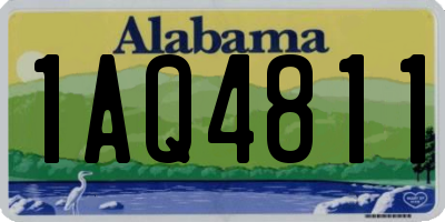 AL license plate 1AQ4811