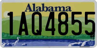 AL license plate 1AQ4855
