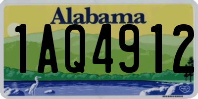 AL license plate 1AQ4912