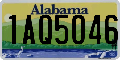 AL license plate 1AQ5046