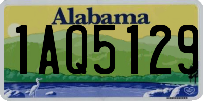 AL license plate 1AQ5129