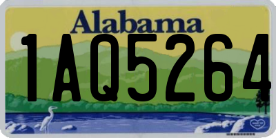 AL license plate 1AQ5264