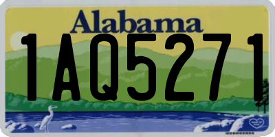 AL license plate 1AQ5271