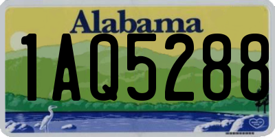 AL license plate 1AQ5288
