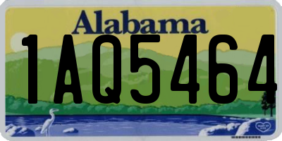 AL license plate 1AQ5464