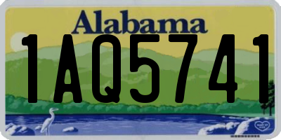 AL license plate 1AQ5741