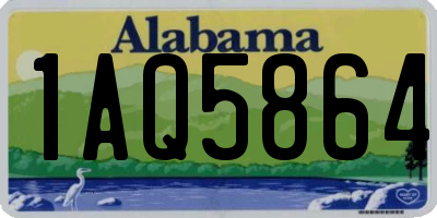 AL license plate 1AQ5864
