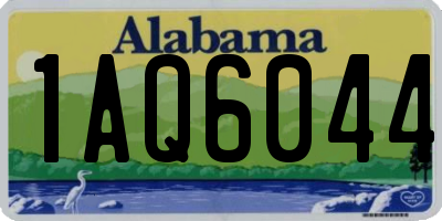 AL license plate 1AQ6044