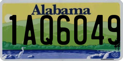 AL license plate 1AQ6049