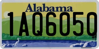 AL license plate 1AQ6050