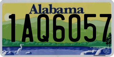 AL license plate 1AQ6057