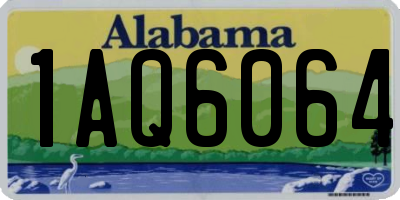 AL license plate 1AQ6064