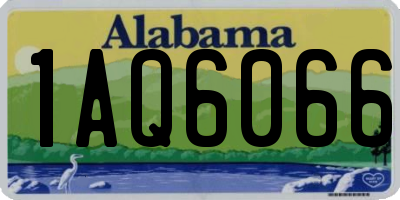 AL license plate 1AQ6066