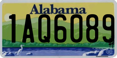 AL license plate 1AQ6089