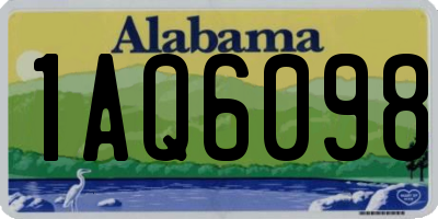AL license plate 1AQ6098