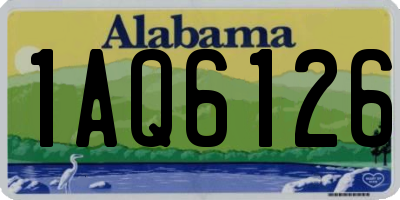 AL license plate 1AQ6126