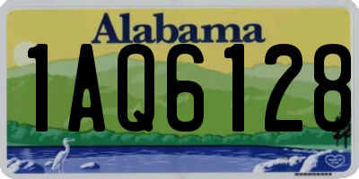 AL license plate 1AQ6128