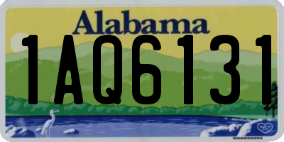 AL license plate 1AQ6131