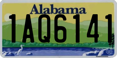 AL license plate 1AQ6141