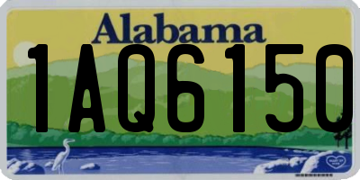 AL license plate 1AQ6150