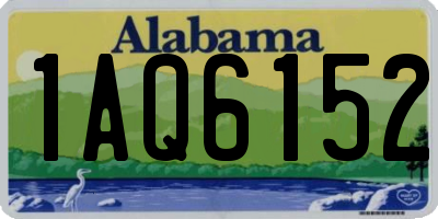 AL license plate 1AQ6152
