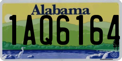 AL license plate 1AQ6164