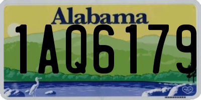 AL license plate 1AQ6179