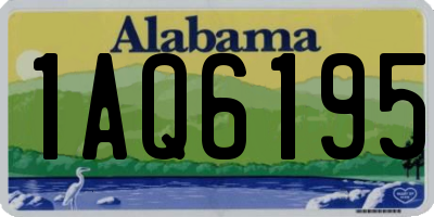AL license plate 1AQ6195