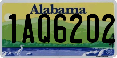 AL license plate 1AQ6202