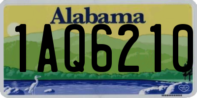 AL license plate 1AQ6210