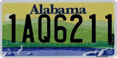 AL license plate 1AQ6211