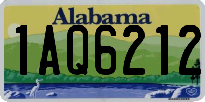AL license plate 1AQ6212