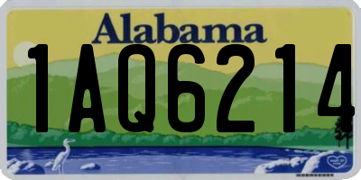 AL license plate 1AQ6214