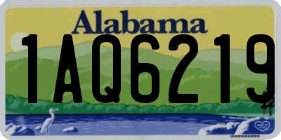AL license plate 1AQ6219