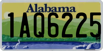 AL license plate 1AQ6225
