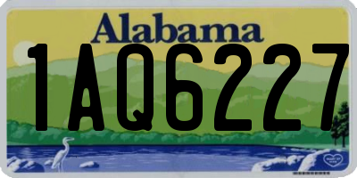 AL license plate 1AQ6227