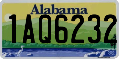 AL license plate 1AQ6232