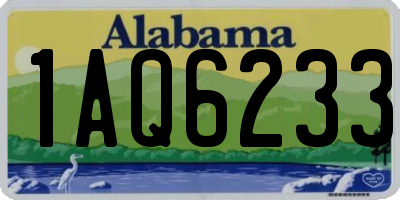 AL license plate 1AQ6233