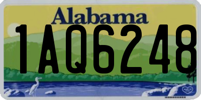 AL license plate 1AQ6248