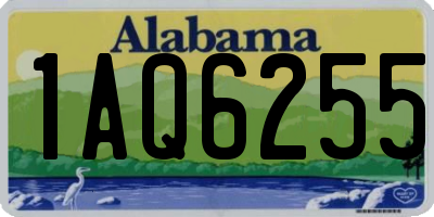 AL license plate 1AQ6255