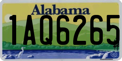 AL license plate 1AQ6265