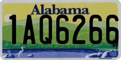 AL license plate 1AQ6266
