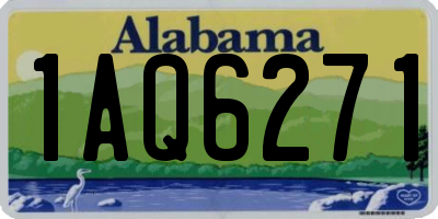 AL license plate 1AQ6271