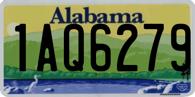AL license plate 1AQ6279